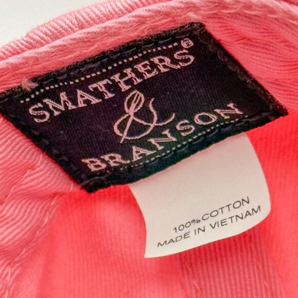 Smathers & Branson Pink Needlepoint Elephant Cocktail Golf Hat - Picture 9 of 9